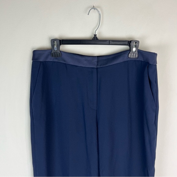 Boden Marlin Wide Leg Careerwear Trouser Pants | Navy Blue | US 12 - Picture 5 of 9